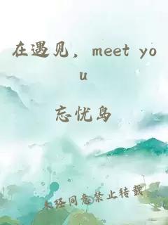 在遇见，meet you