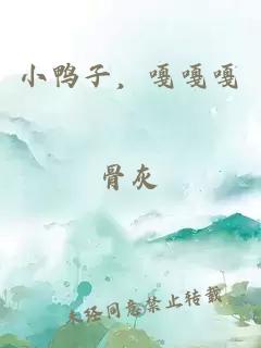 小鸭子，嘎嘎嘎